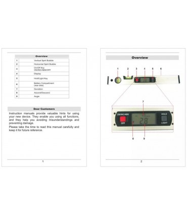 Електронен нивелир с инклинометър