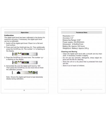 Електронен нивелир с инклинометър