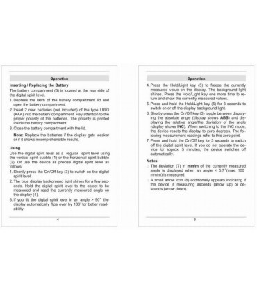 Електронен нивелир с инклинометър