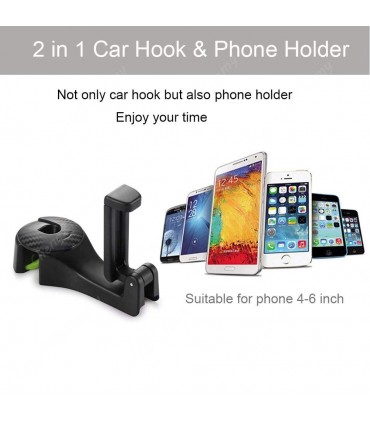 Универсална поставка за телефон за автомобил за задните седалки