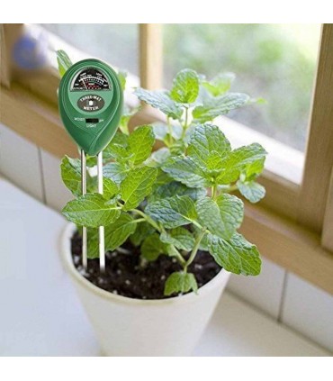 3-в-1 тестер за рН на почвата, влажност и светлина