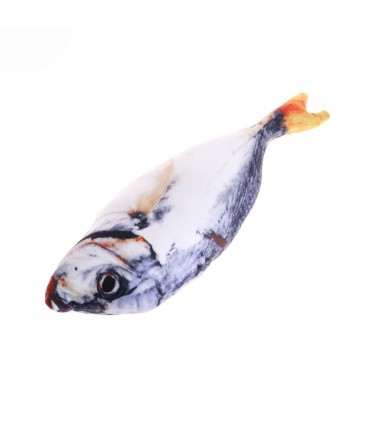 Плюшена играчка за котки, рибка с дължина 20см.