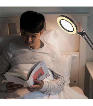 Настолна Светодиодна лампа с лупа 64LED