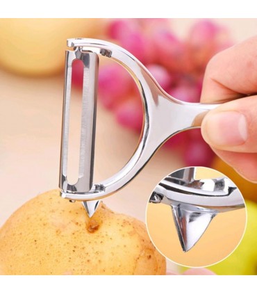 БЕЛАЧКА ЗА ПЛОДОВЕ И ЗЕЛЕНЧУЦИ ХОРИЗОНТАЛНА  С ГУМИРАНА ДРЪЖКА