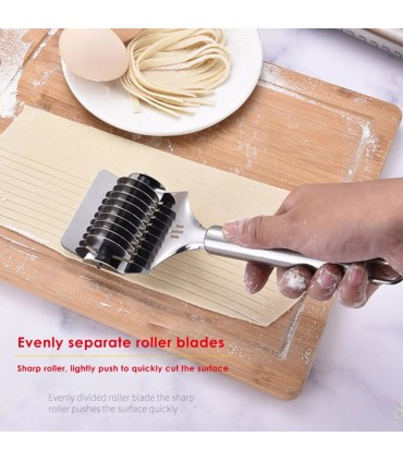 Ролков нож за рязане на тесто за паста