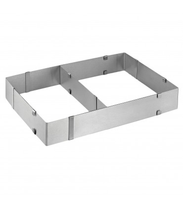 Регулируем ринг за торта - правоъгълен