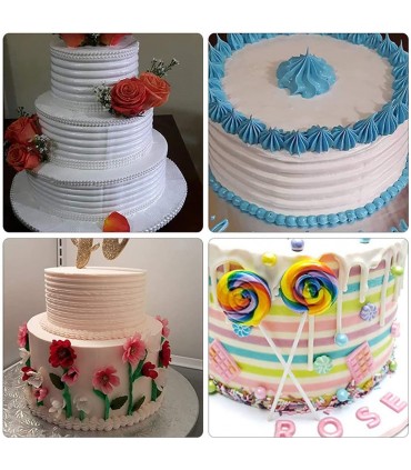 Двустранни сладкарски шпатули за торти, комплект от 4 броя