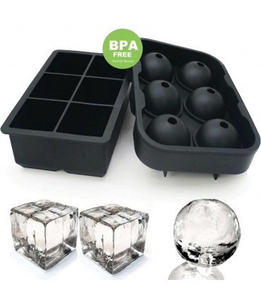 Силиконова форма за ледени кубчета или топки
