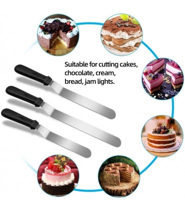 Сладкарска шпатула за заглаждане и размазване