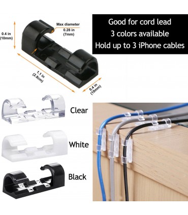 Самозалепващ се държач за кабел