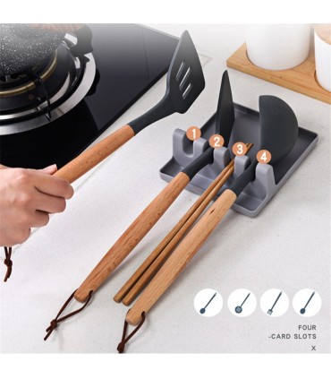 Пластмасова подложка за прибори по време на готвене