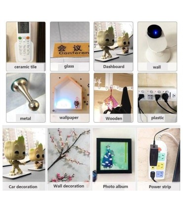 Комплект от 5 или 10 бр. двойно залепващи лепенки