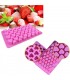 Силиконова форма за шоколадови бонбони и лед, 55 мини сърца