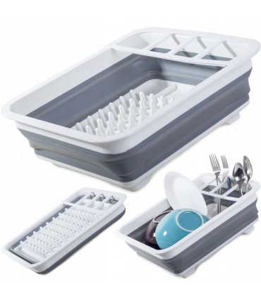 Мултифункционална сгъваема сушилня за съдове и прибори