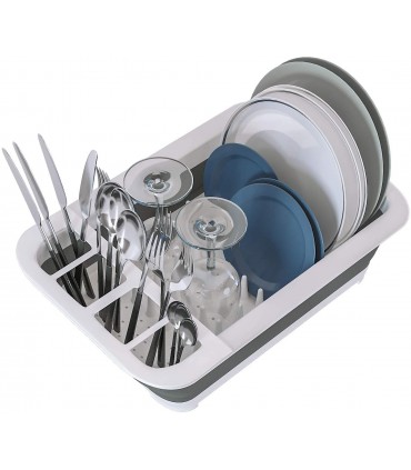 Мултифункционална сгъваема сушилня за съдове и прибори