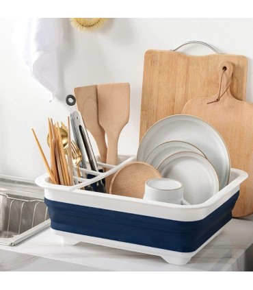 Мултифункционална сгъваема сушилня за съдове и прибори