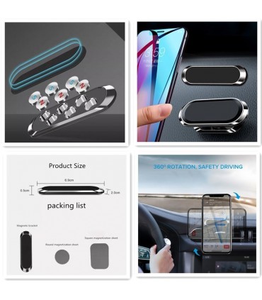 Лепяща се Магнитна Стойка за Телефон, Таблет, Универсална
