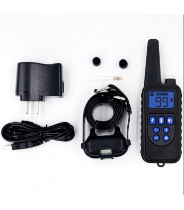 Електронен нашийник за куче водоустойчив потопяем с обхват до 800 м.