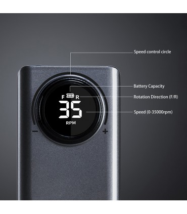 Безжична електрическа пила за маникюр, 35000 оборота