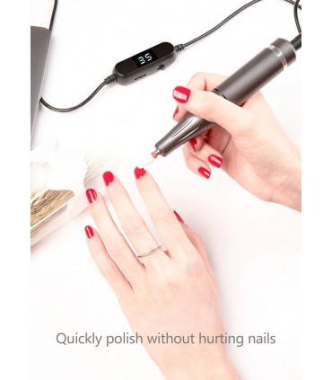Безжична електрическа пила за маникюр, 35000 оборота