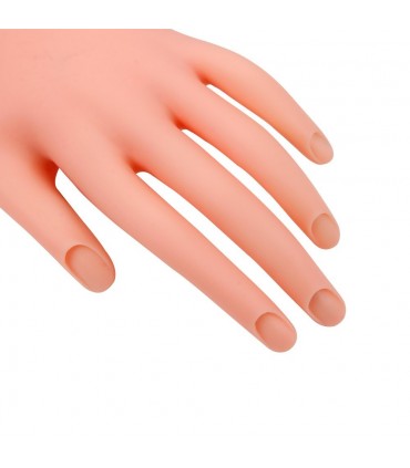 ТРЕНИРОВЪЧНА РЪКА ЗА МАНИКЮР, СИЛИКОНОВА