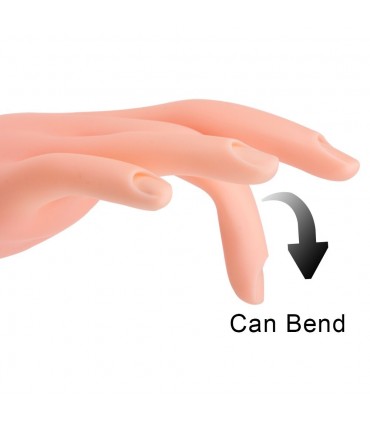 ТРЕНИРОВЪЧНА РЪКА ЗА МАНИКЮР, СИЛИКОНОВА