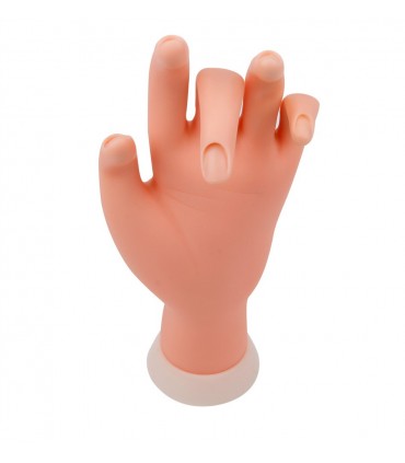 ТРЕНИРОВЪЧНА РЪКА ЗА МАНИКЮР, СИЛИКОНОВА