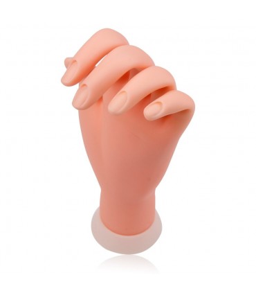 ТРЕНИРОВЪЧНА РЪКА ЗА МАНИКЮР, СИЛИКОНОВА