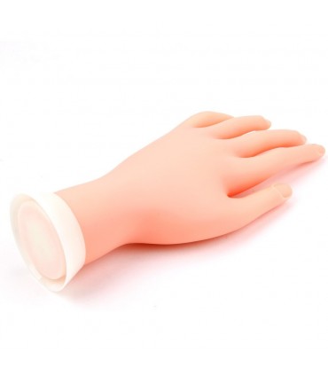 ТРЕНИРОВЪЧНА РЪКА ЗА МАНИКЮР, СИЛИКОНОВА