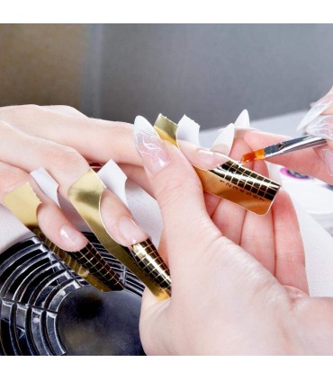 Изграждащи форми за маникюр, еднократни 500 броя