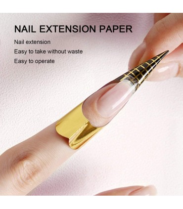 Изграждащи форми за маникюр, еднократни 500 броя