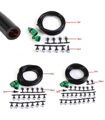 Система за мъглуване - охлаждане с водна мъгла 10м, 15м, 20м