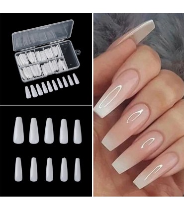 Удължители за нокти, 100 броя в кутия
