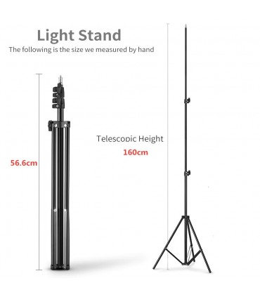 Алуминиев трипод за фотоапарат и телефон с височина 1.6 и 2 метра