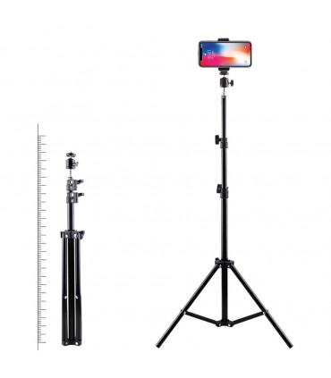 Алуминиев трипод за фотоапарат и телефон с височина 1.6 и 2 метра