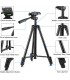 СТАТИВ ЗА КАМЕРА/ФОТОАПАРАТ ТЕЛЕСКОПИЧЕН ДО 110 СМ.