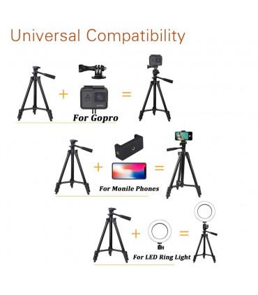 СТАТИВ ЗА КАМЕРА/ФОТОАПАРАТ ТЕЛЕСКОПИЧЕН ДО 110 СМ.