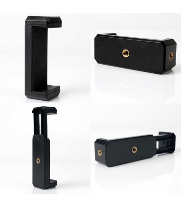 Държач за телефон, Адаптер за статив, 1/4 ", 59 - 88 мм.