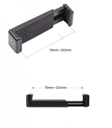 Щипка за смартфони от 6 до 10.2 см. за трипод