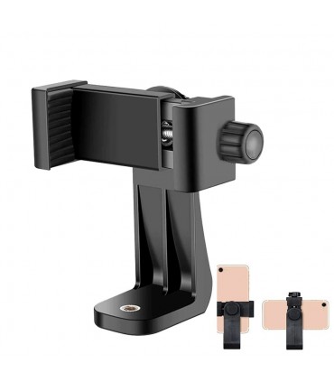 Въртяща на 360° стойка за телефон за трипод