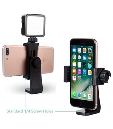 Въртяща на 360° стойка за телефон за трипод