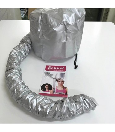 Шапка с тръба за горещ въздух за изсушаване на коса и правене на прическа