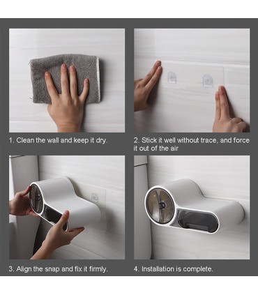 Диспенсър за тоалетна хартия с поставка за телефон и чекмедже