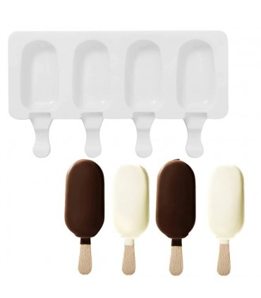 Силиконова форма за сладолед на клечка