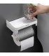 Поставка за тоалетна хартия с рафт за телефон