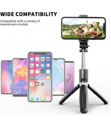 Cелфи стик и статив-трипод с блутут дистанционно L02