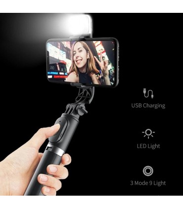 Селфи стик и разтегателен статив с дистанционно и Bluetooth Q03S Q02s