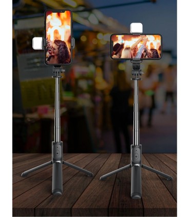 Селфи стик и разтегателен статив с дистанционно и Bluetooth Q03S Q02s