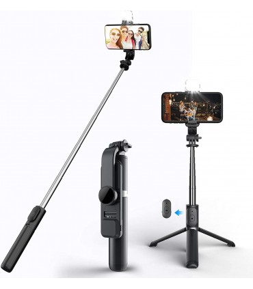 Селфи стик и разтегателен статив с дистанционно и Bluetooth Q03S Q02s