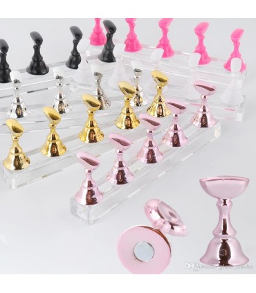 Поставка за рисуване на нокти с магнитна основа